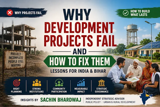 Why Development Projects Fail and How to Fix Them: Lessons for India and Bihar